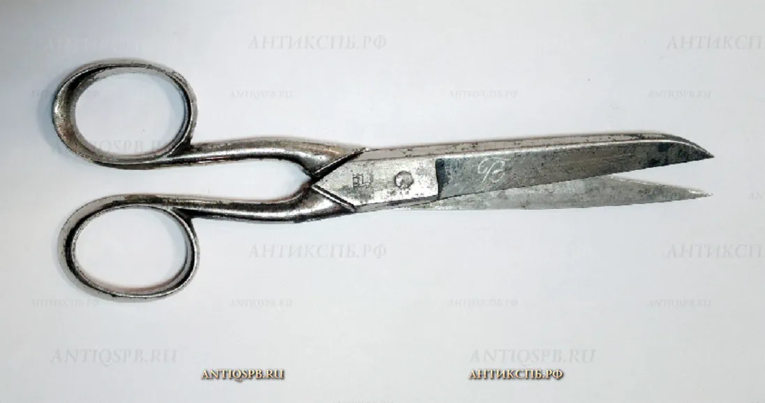Ножницы старинные "Robert Schaaf Solingen". Германия. Перв  пол. ХХ века. №21107